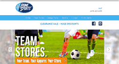 Desktop Screenshot of myprimesports.com